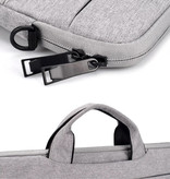 Anki Carrying Case with Strap for Macbook Air Pro - 15.6 inch - Laptop Sleeve Case Cover Gray