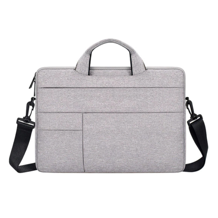 Carrying Case with Strap for Macbook Air Pro - 15.6 inch - Laptop Sleeve Case Cover White