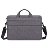 Anki Carrying Case with Strap for Macbook Air Pro - 15.6 inch - Laptop Sleeve Case Cover Gray