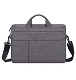 Anki Carrying Case with Strap for Macbook Air Pro - 15 inch - Laptop Sleeve Case Cover Gray