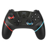 Stuff Certified® Gaming Controller für Nintendo Switch - NS Bluetooth Gamepad mit Vibration Black