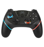 Stuff Certified® Gaming Controller für Nintendo Switch - NS Bluetooth Gamepad mit Vibration Black