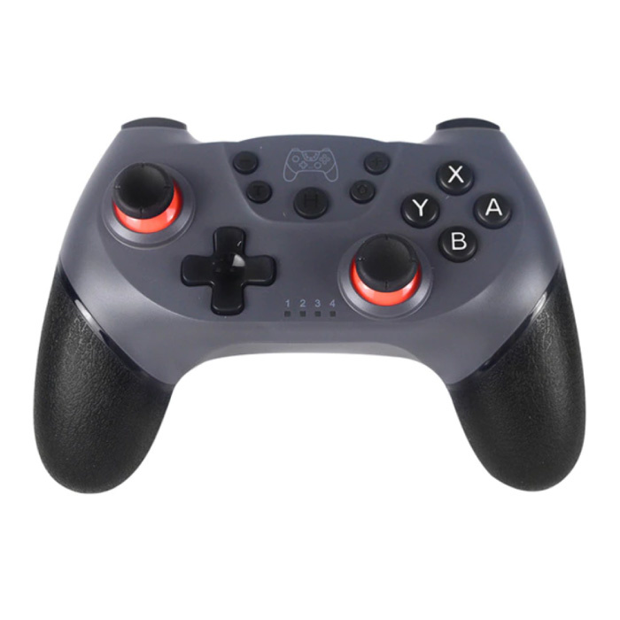 Controller di gioco per Nintendo Switch - Gamepad NS Bluetooth con vibrazione grigio