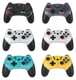 Stuff Certified® Gaming Controller für Nintendo Switch - NS Bluetooth Gamepad mit Vibration White