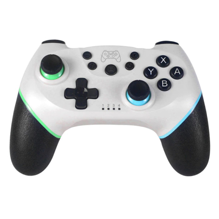 Gaming Controller für Nintendo Switch - NS Bluetooth Gamepad mit Vibration White