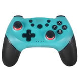 Stuff Certified® Controller di gioco per Nintendo Switch - Gamepad NS Bluetooth con vibrazione blu