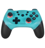 Stuff Certified® Gaming Controller for Nintendo Switch - NS Bluetooth Gamepad with Vibration Blue