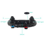 Stuff Certified® Paquet de 2 manettes de jeu pour Nintendo Switch - Manette de jeu Bluetooth NS avec vibration noire