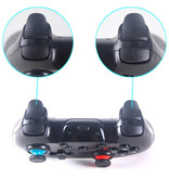 Stuff Certified® Paquete de 2 controladores de juegos para Nintendo Switch - NS Bluetooth Gamepad con vibración negro