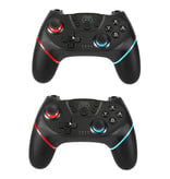 Stuff Certified® 2-Pack Gaming Controller voor Nintendo Switch - NS Bluetooth Gamepad met Vibratie Zwart