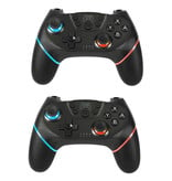 Stuff Certified® 2-Pack Gaming Controller voor Nintendo Switch - NS Bluetooth Gamepad met Vibratie Zwart