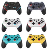Stuff Certified® 2-Pack Gaming Controller for Nintendo Switch - NS Bluetooth Gamepad with Vibration Gray