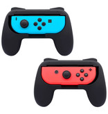Stuff Certified® 2 Pack Controller Grip per Nintendo Switch Joy-Contro - NS Gamepad Handgrip Handle nero