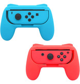 Stuff Certified® 2-pakowy uchwyt kontrolera do Nintendo Switch Joy-Cons - Uchwyt NS Gamepad czerwono-niebieski