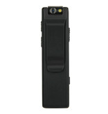 Vandlion Mini-Überwachungskamera mit Fülllicht - 1080p HD-Camcorder-Bewegungsmelder Alarm Schwarz
