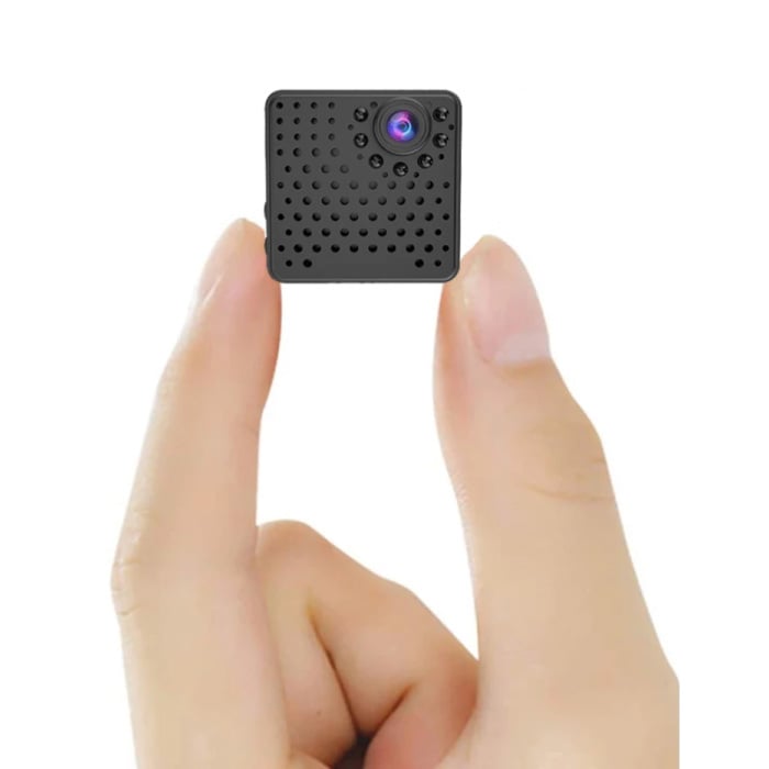 Mini Security Camera - 1080p HD Camcorder Motion Detector Alarm Zwart