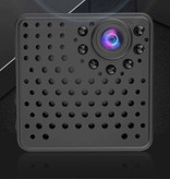 Hidden Spied Ker Mini Security Camera - Kamera 1080p HD Detektor ruchu Alarm Czarny