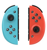 Erilles Controller di gioco per Nintendo Switch - Joy pad per gamepad NS Bluetooth con vibrazione blu-rossa