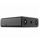 Hidden Spied Ker Mini caméra de sécurité XD - Alarme de détecteur de mouvement pour caméscope HD 1080p Noir