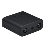 Hidden Spied Ker Minikamera bezpieczeństwa XD — kamera HD 1080p z czujnikiem ruchu z alarmem, czarna
