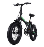 Stuff Certified® Składany rower elektryczny - Off-Road Smart E Bike - 500W - Akumulator 15 Ah - Czarny