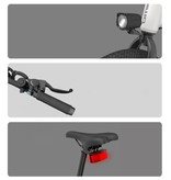 HIMO Bicicleta eléctrica plegable Z20 - Bicicleta eléctrica inteligente todoterreno - 250W - Batería de 10 Ah - Negro