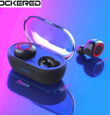 Ockered Auricolari wireless A2 - Auricolari con controllo tattile Auricolari Bluetooth 5.0 TWS Auricolari Auricolari neri