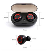 Ockered A2 Wireless Earphones - Touch Control Earphones TWS Bluetooth 5.0 Earphones Earbuds Earphones Black