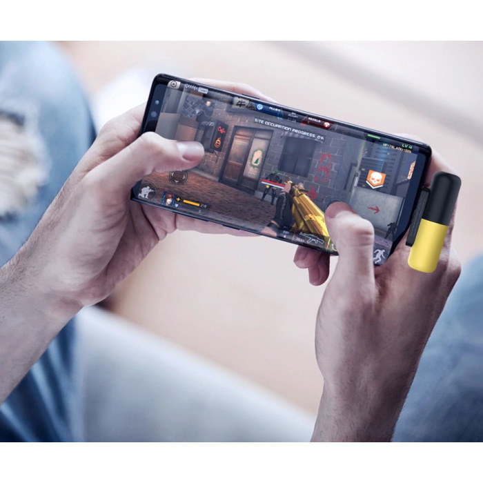 Stuff Certified® Mini Powerbank 3300mAh pour iPhone Lightning - Chargeur de batterie de secours externe Rouge