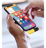Stuff Certified® Mini Powerbank 3300mAh do iPhone'a Lightning - Zewnętrzna ładowarka awaryjna Żółta