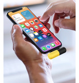 Stuff Certified® Mini Powerbank 3300mAh pour iPhone Lightning - Chargeur de batterie externe de secours jaune