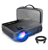 Vankyo Projecteur LED Leisure C3MQ - Beamer Home Media Player Theatre Cinema Black