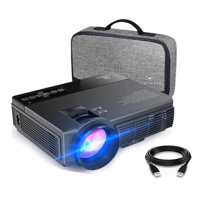 Proyector LED Leisure C3MQ - Beamer Home Media Player Theater Cinema Black