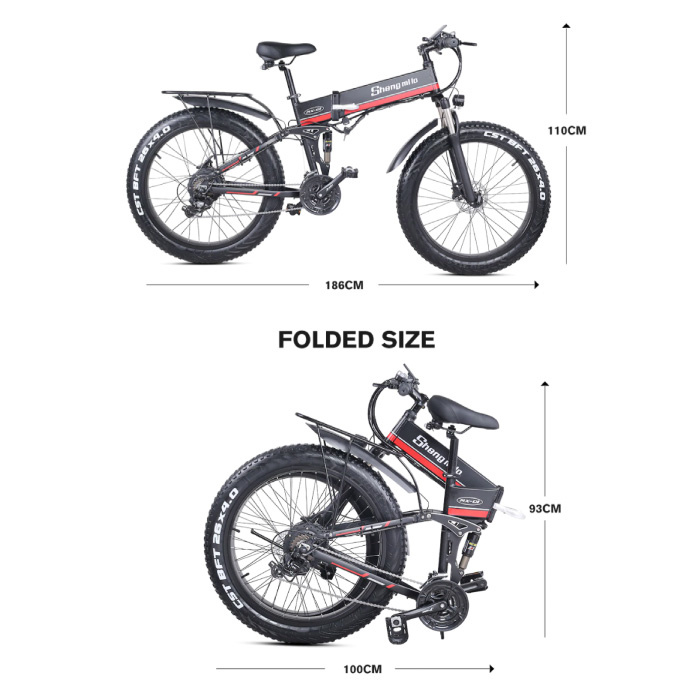 Achetez West Biking YP0711154 Pompe à Vélo Portable 230PSI Pompe Gonflable  Verticale Avec Base Pliante Pour Les Vélos Électriques, Motos de Chine
