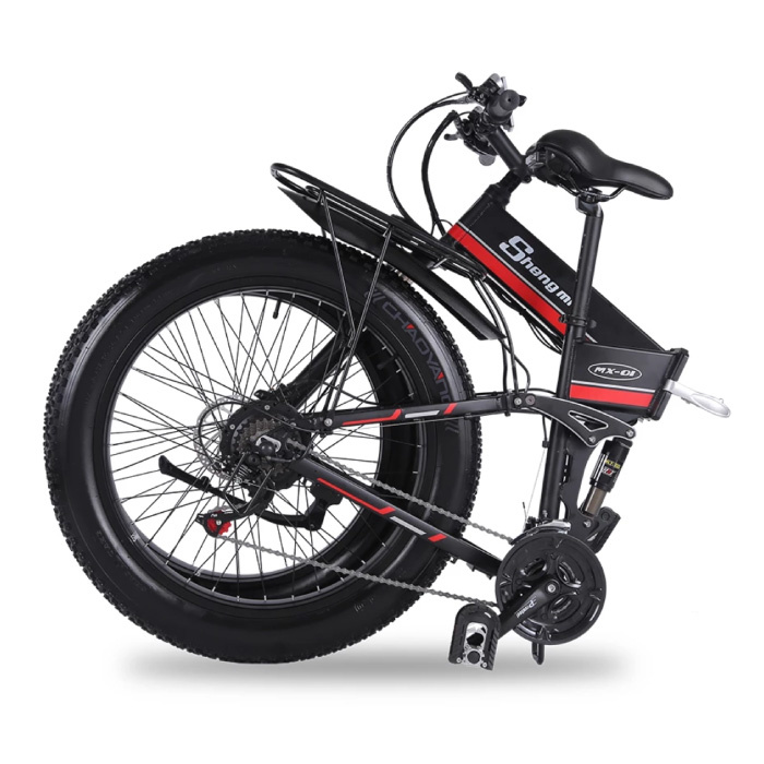 Shengmilo MX01 Vouwbare Elektrische Fiets - Off-Road Smart E Bike - 500W - 12.8 Ah Batterij - Groen