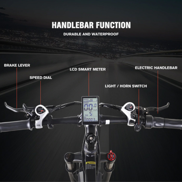 Shengmilo MX01 Vouwbare Elektrische Fiets - Off-Road Smart E Bike - 500W - 12.8 Ah Batterij - Groen