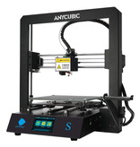 ANYCUBIC Impresora 3D Mega-S DIY - Ultrabase / Superficie de impresión media / Alta precisión / Marco resistente / Estante de filamento colgante