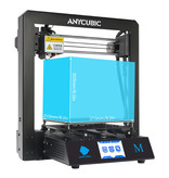 ANYCUBIC Impresora 3D Mega-S DIY - Ultrabase / Superficie de impresión media / Alta precisión / Marco resistente / Estante de filamento colgante