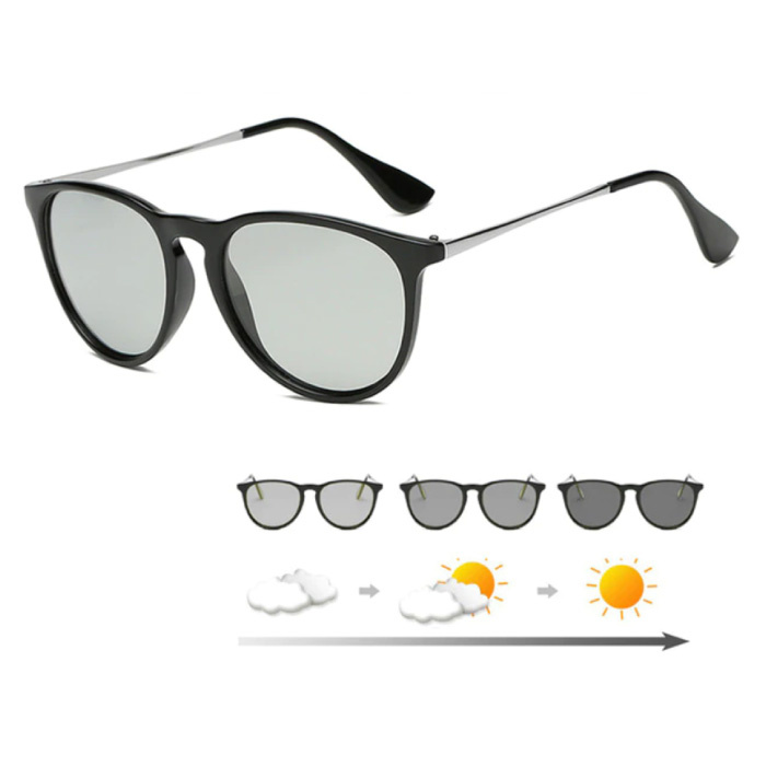 Lunettes de soleil - UV400 et filtre polarisant pour homme et femme - Noir