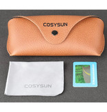 Cosysun Gafas de sol - UV400 y filtro polarizador para hombres y mujeres - Negro mate