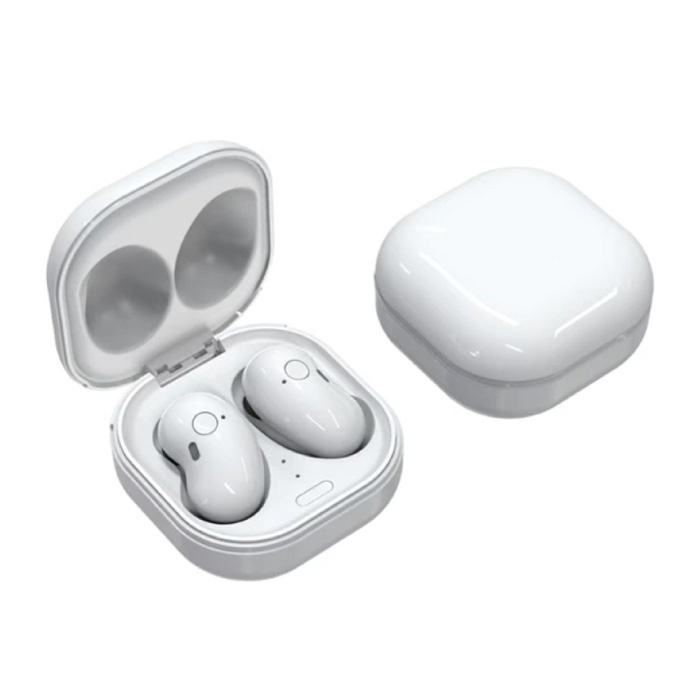 Auricolari wireless S6 Plus - Auricolari con controllo a un pulsante Auricolari TWS Bluetooth 5.0 Auricolari Auricolari bianchi