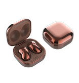 PJD S6 Plus Draadloze Oortjes - One Button Control Oordopjes TWS Bluetooth 5.0 Earphones Earbuds Oortelefoon Goud