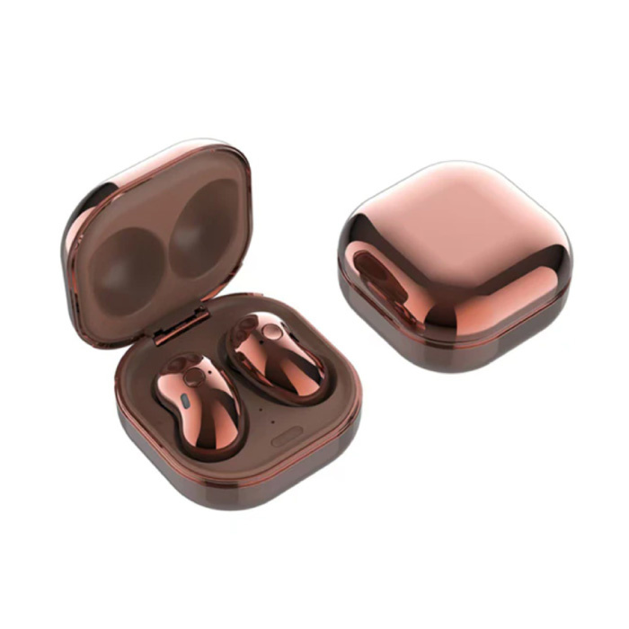 S6 Plus Wireless Earphones - One Button Control Earbuds TWS Bluetooth 5.0 Earphones Earbuds Earphones Gold