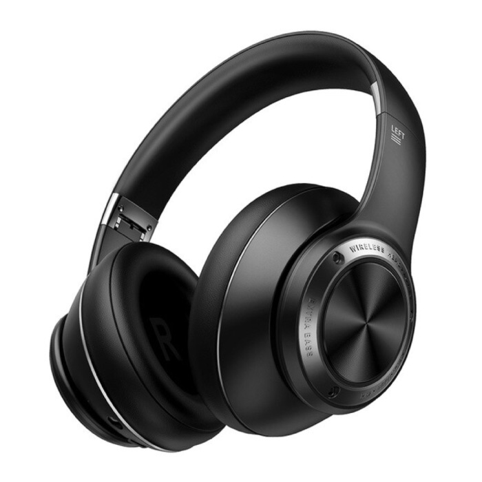 Auriculares inalámbricos para juegos con micrófono - Auriculares Bluetooth 5.0 Auriculares Negro