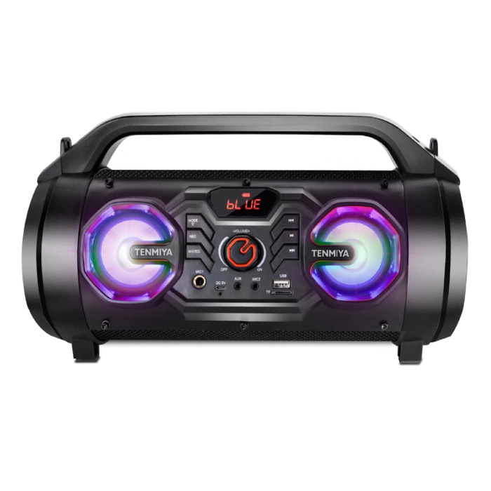 Altavoz inalámbrico T16 con RGB - 30W Altavoz inalámbrico Bluetooth 5.0 Soundbar Box Gold