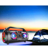 TOPROAD Altavoz inalámbrico T16 con RGB - 30W Altavoz inalámbrico Bluetooth 5.0 Soundbar Box Gold