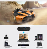 BYINTEK K9 Mini LED-Projektor mit Multiscreen-Unterstützung - Android OS Screen Mirroring Beamer Home Media Player