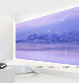 BYINTEK Mini proiettore LED K9 - Lettore multimediale per la casa Screen Beamer del sistema operativo Android