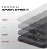 Nillkin Pokrowiec Xiaomi Poco X3 NFC Frosted Shield - odporny na wstrząsy pokrowiec Cas w kolorze czarnym