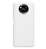 Nillkin Custodia con scudo smerigliato per Xiaomi Poco X3 NFC - Custodia antiurto Custodia bianca